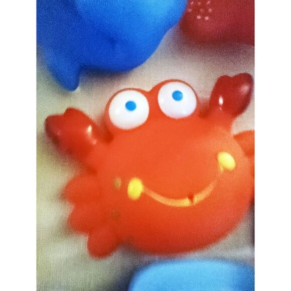 Assorted Kids Bath Time Toys Animal Vehicle Shapes 25 Pcs Soft Rubber Bath Play - Picture 5 of 9